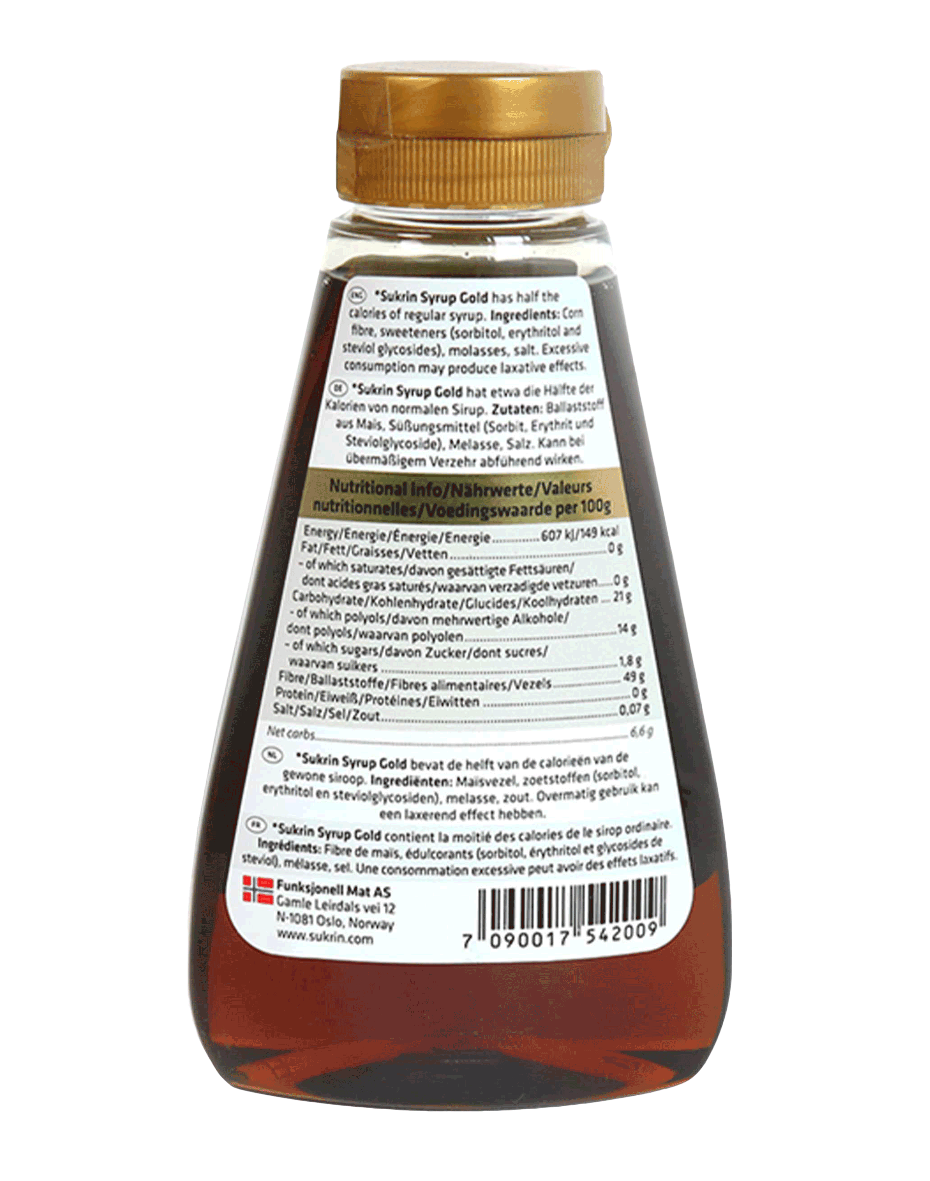 SUKRIN Syrup Gold 450g