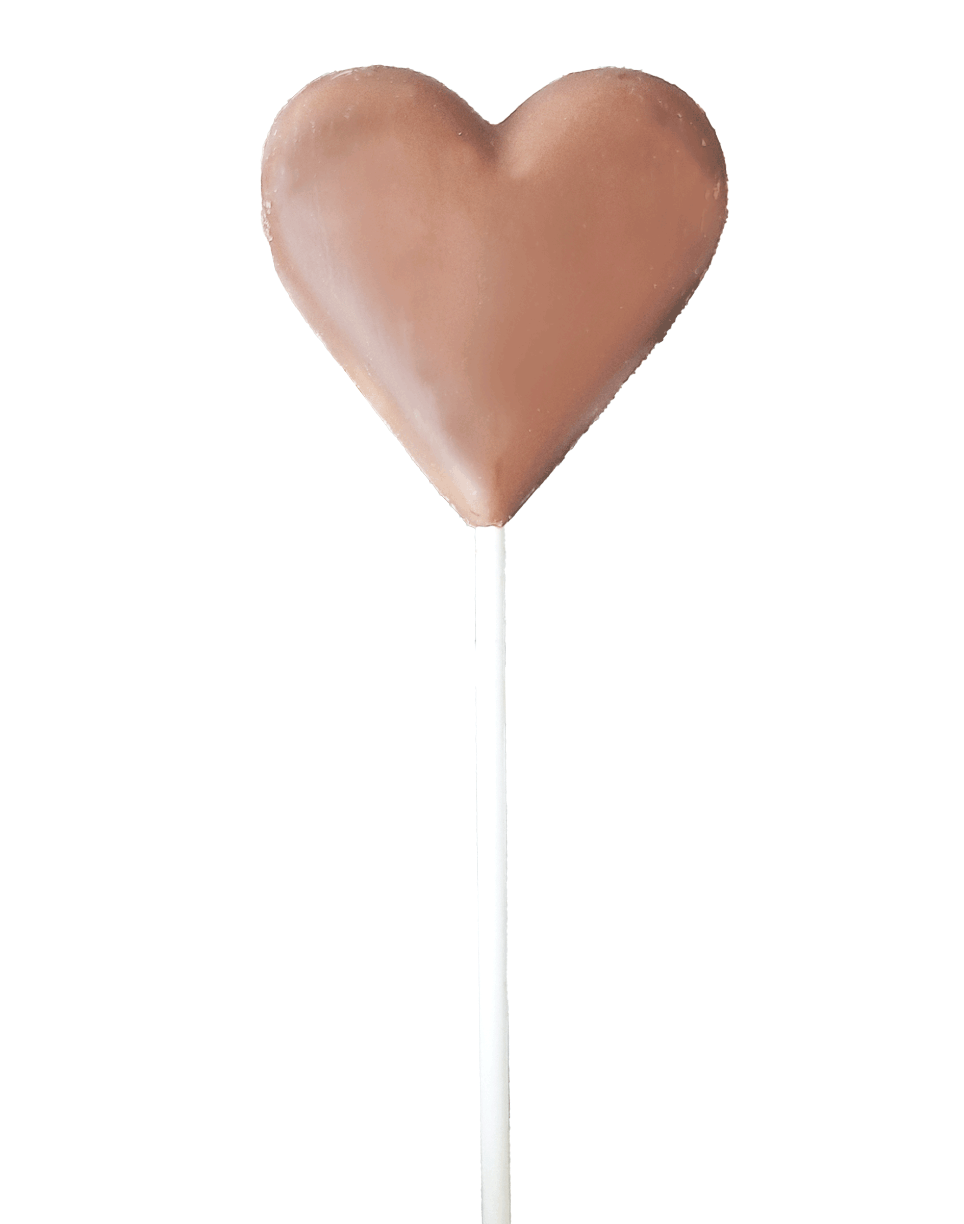 NO SUGAR SUGAR Chocolate Lolly Whole Milk Heart 18g