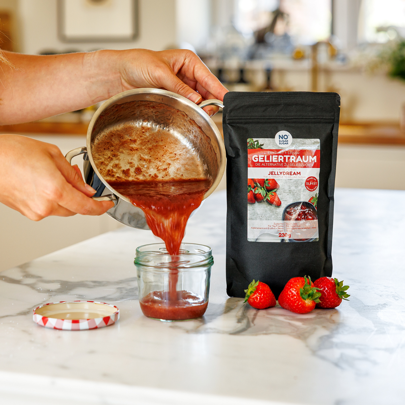 NO SUGAR SUGAR Jellydream Erythritol+Stevia 230g