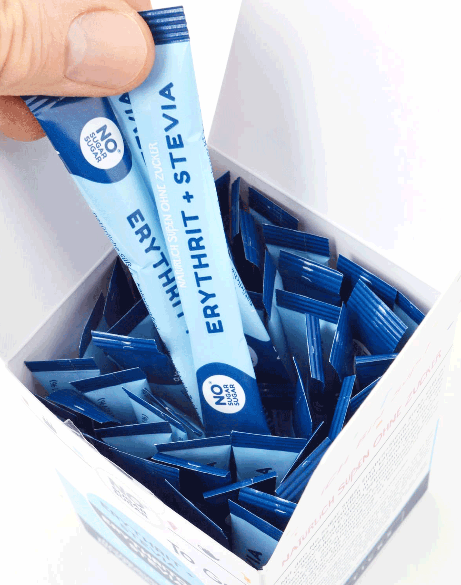 NO SUGAR SUGAR Erythritol+Stevia Sticks 200g