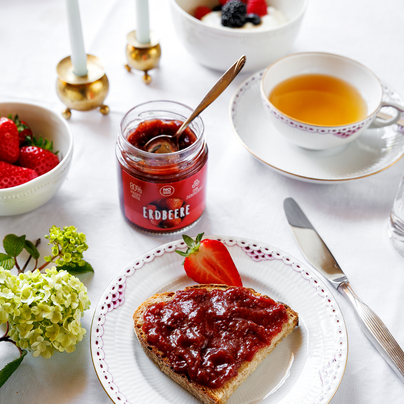 NO SUGAR SUGAR Fruit Spread Strawberry 225g