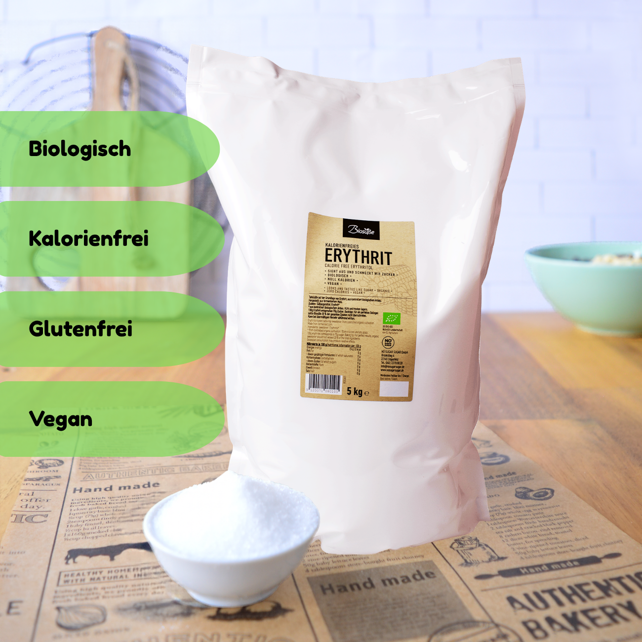 Biosüße Organic Erythritol 5kg