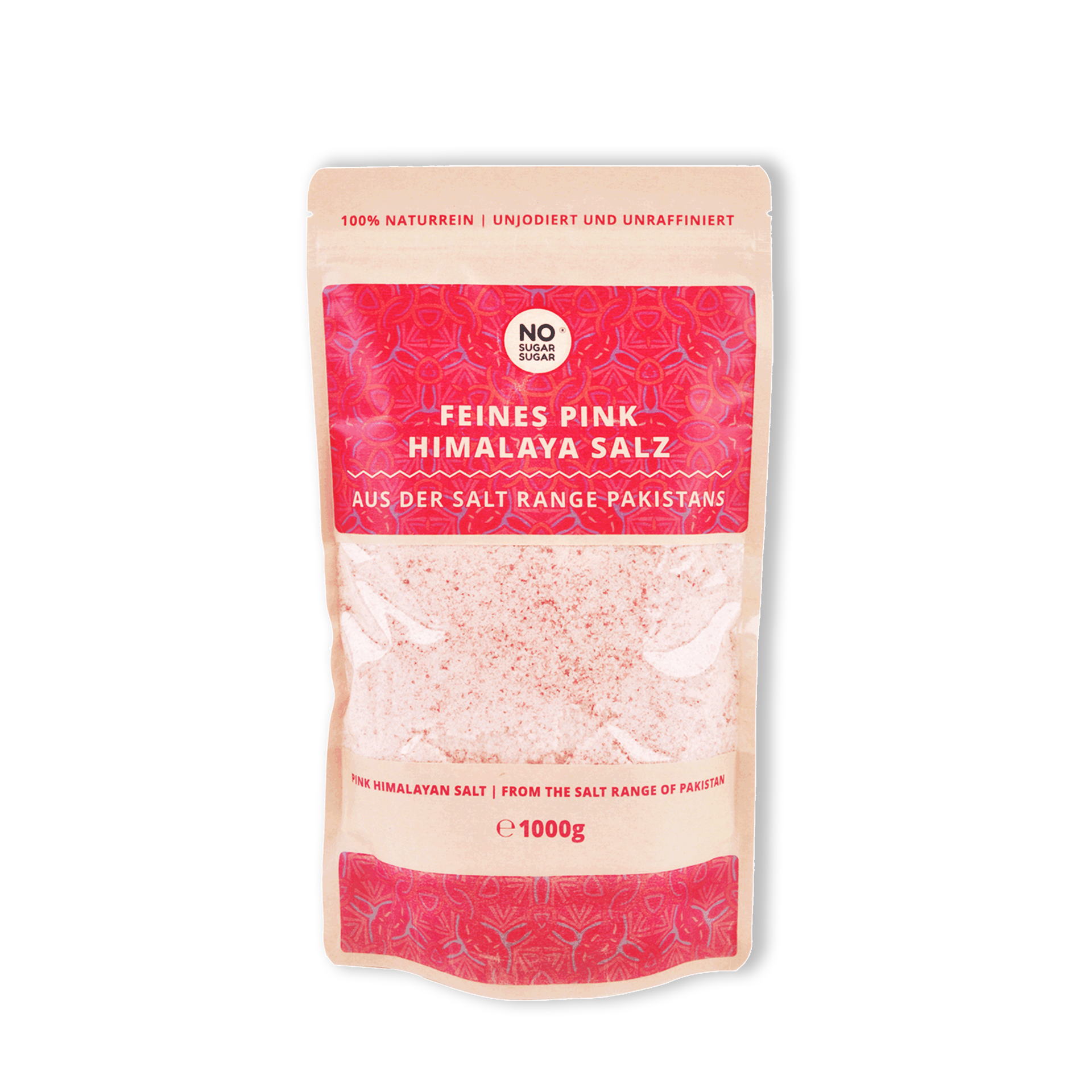 NO SUGAR SUGAR Pink Himalayan Salt fine 1kg