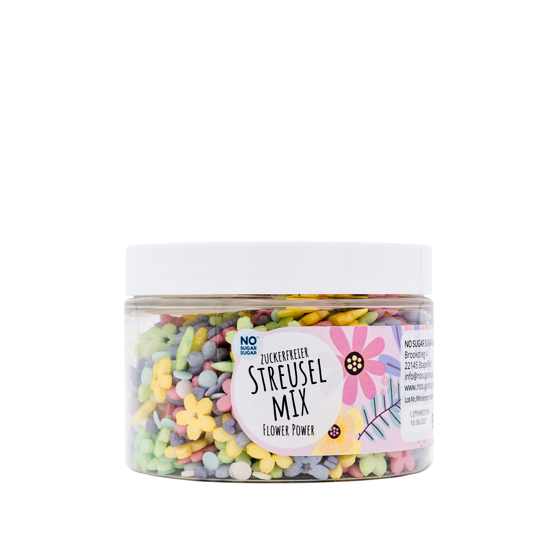 NO SUGAR SUGAR Sprinklemix Flower Power 90g