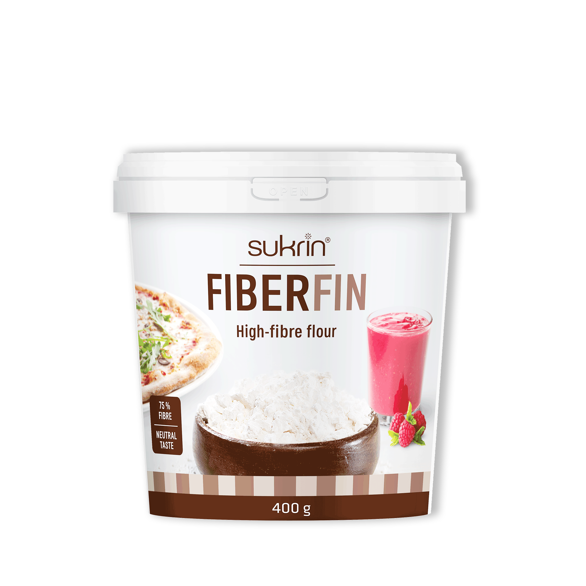SUKRIN Fiberfin high-fibre flour 400g