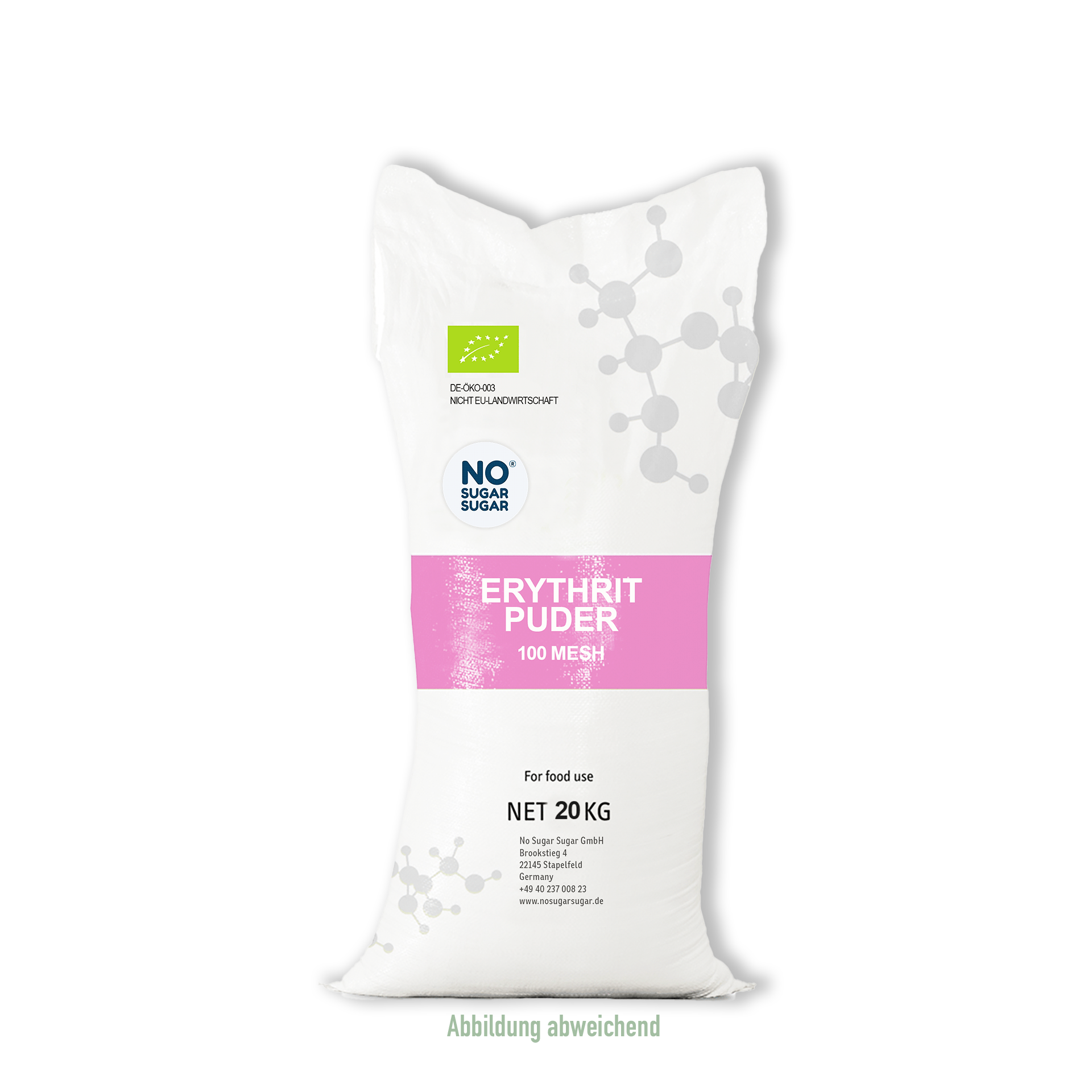 Bag Erythritol Powder 100 Mesh 20kg