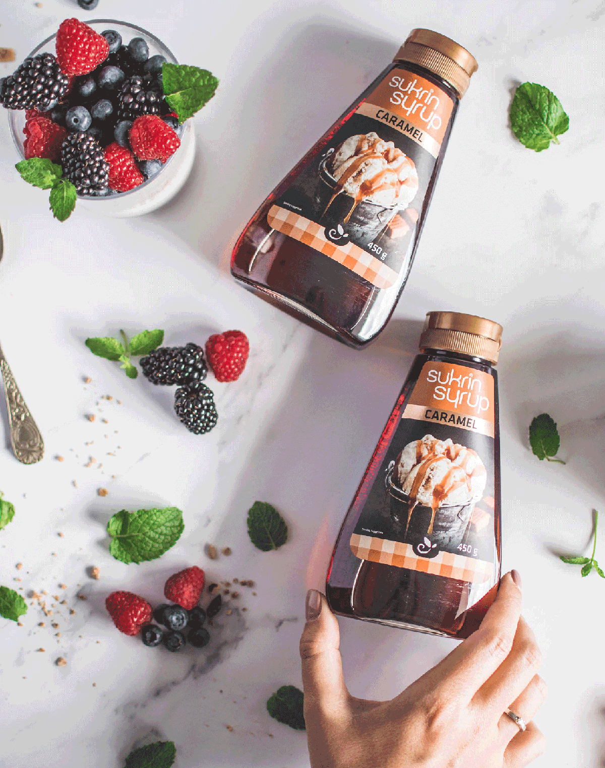 SUKRIN Syrup Caramel 450g