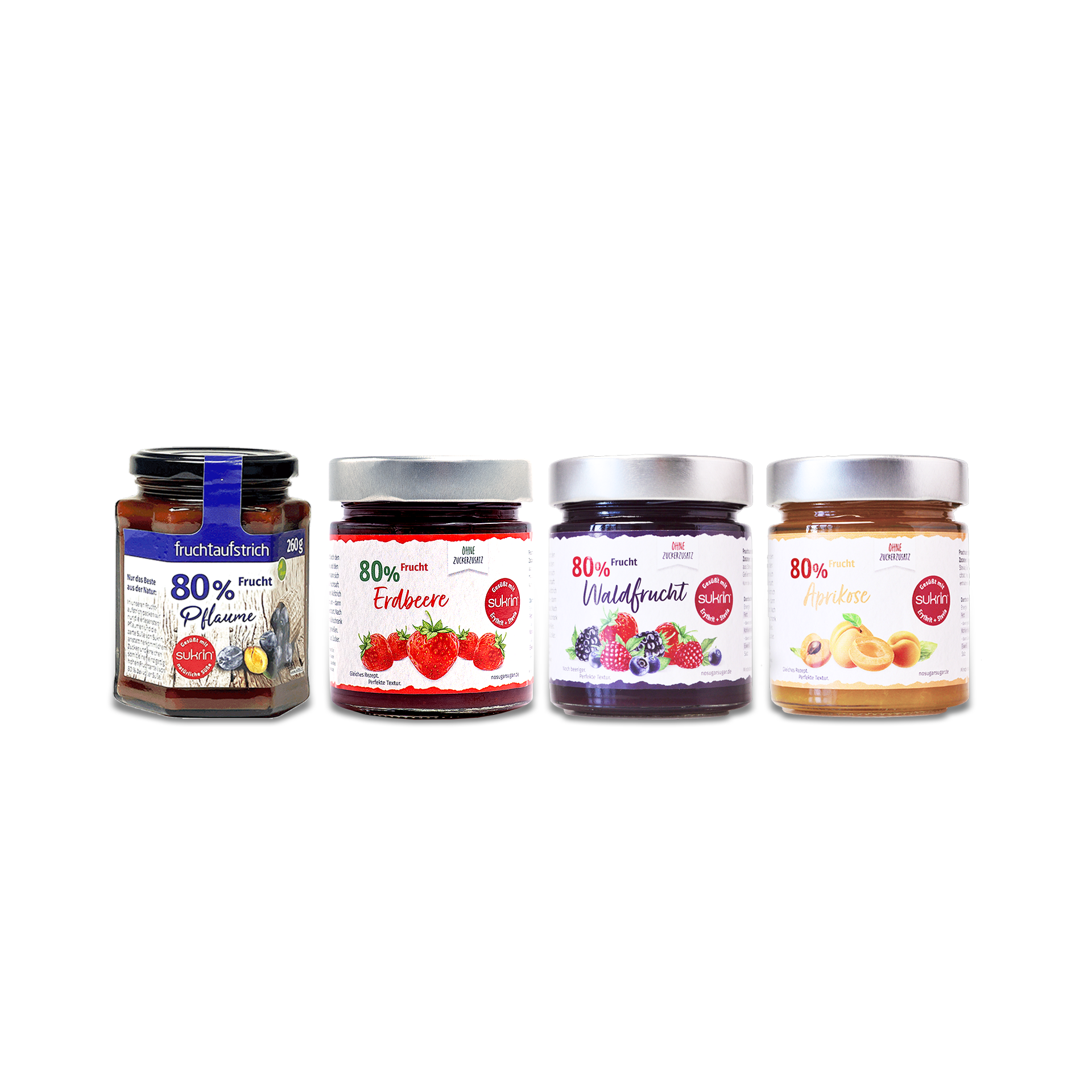 SUKRIN Fruit Spread tasting set 4x