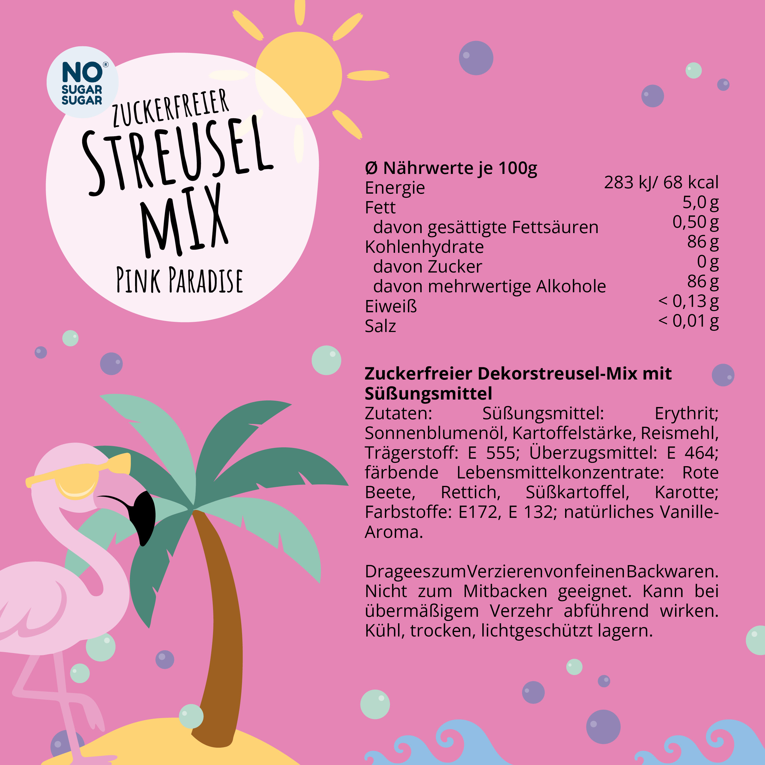 NO SUGAR SUGAR Sprinkle Mix