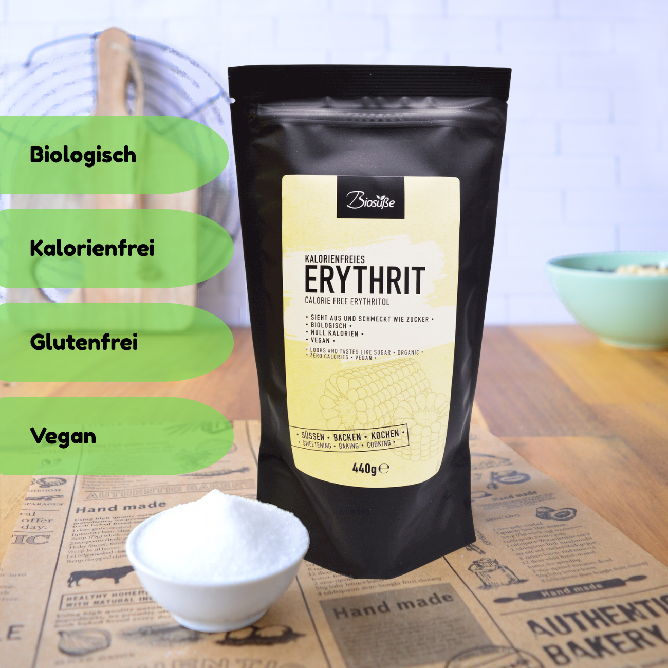 Biosüße Organic Erythritol 440g
