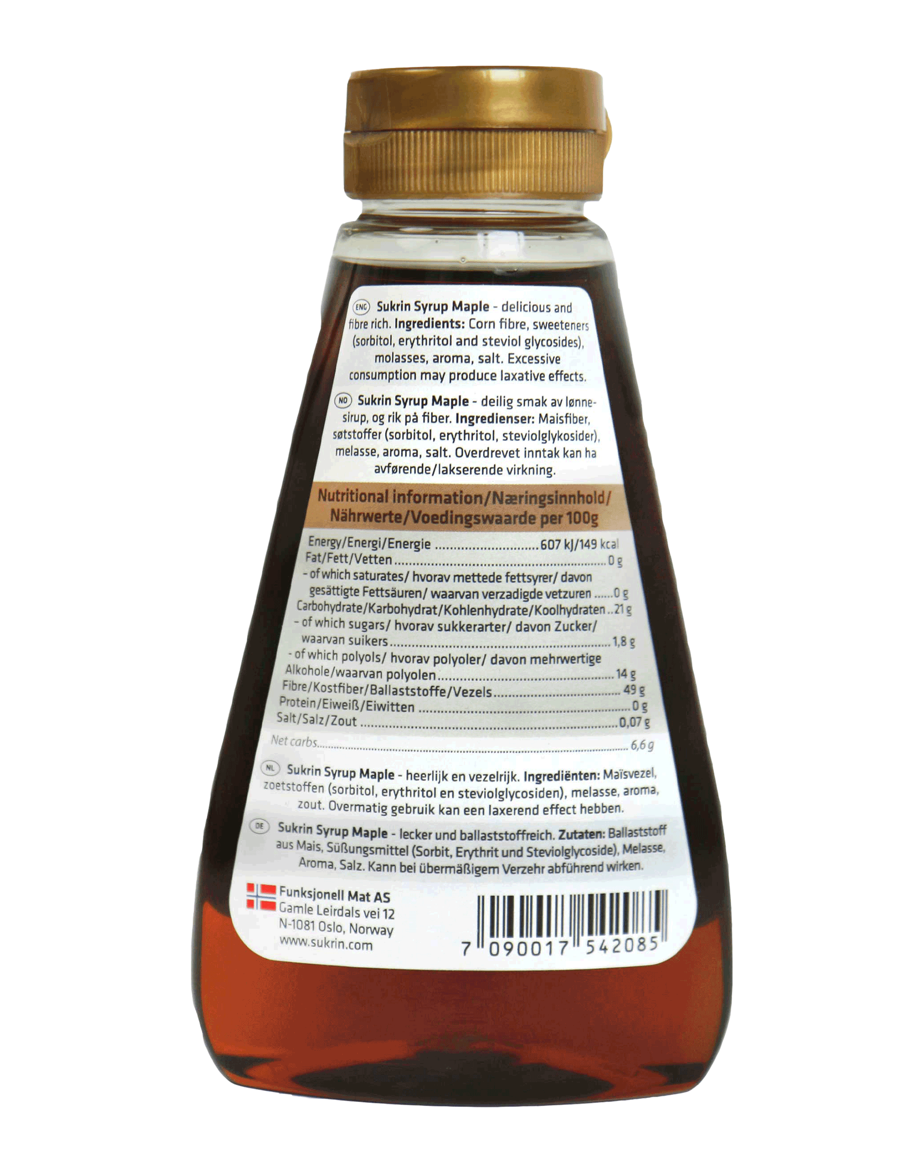 SUKRIN Syrup Maple 450g