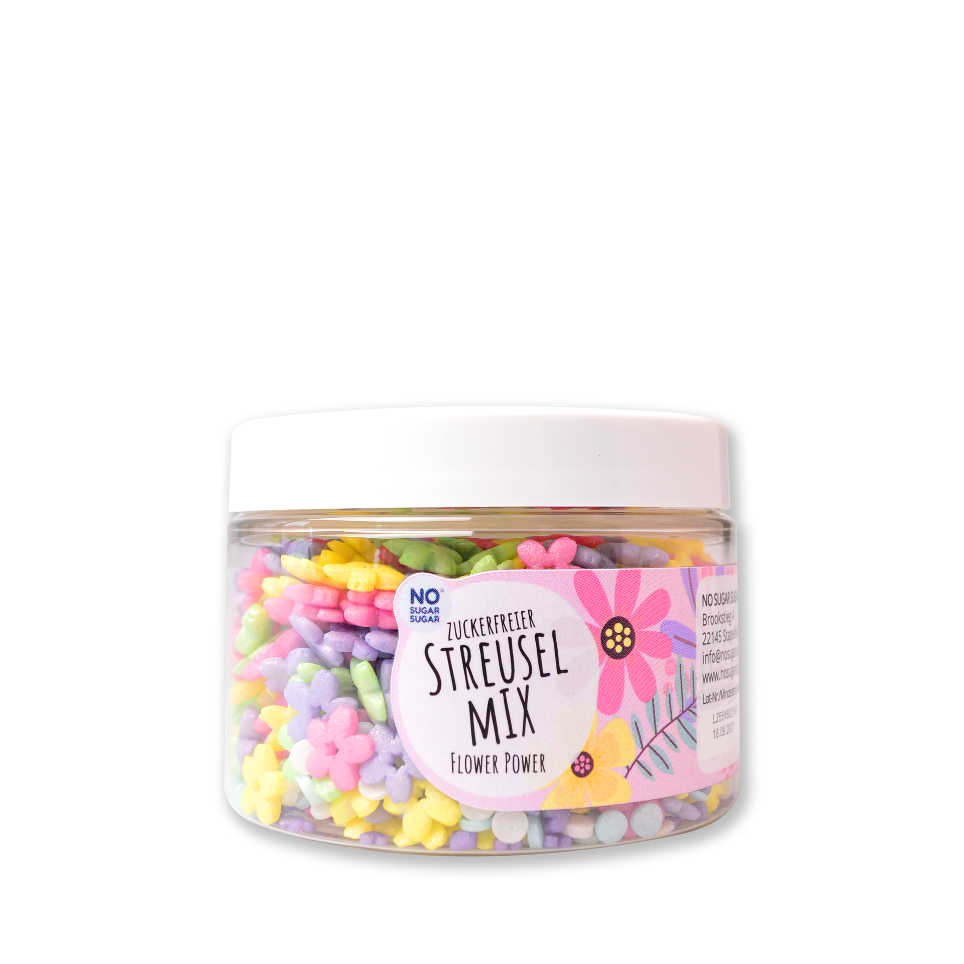 NO SUGAR SUGAR Sprinklemix Flower Power 90g