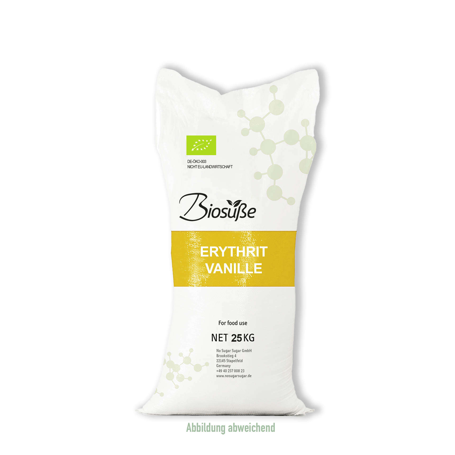 Biosüße Organic Erythritol Vanilla 25kg