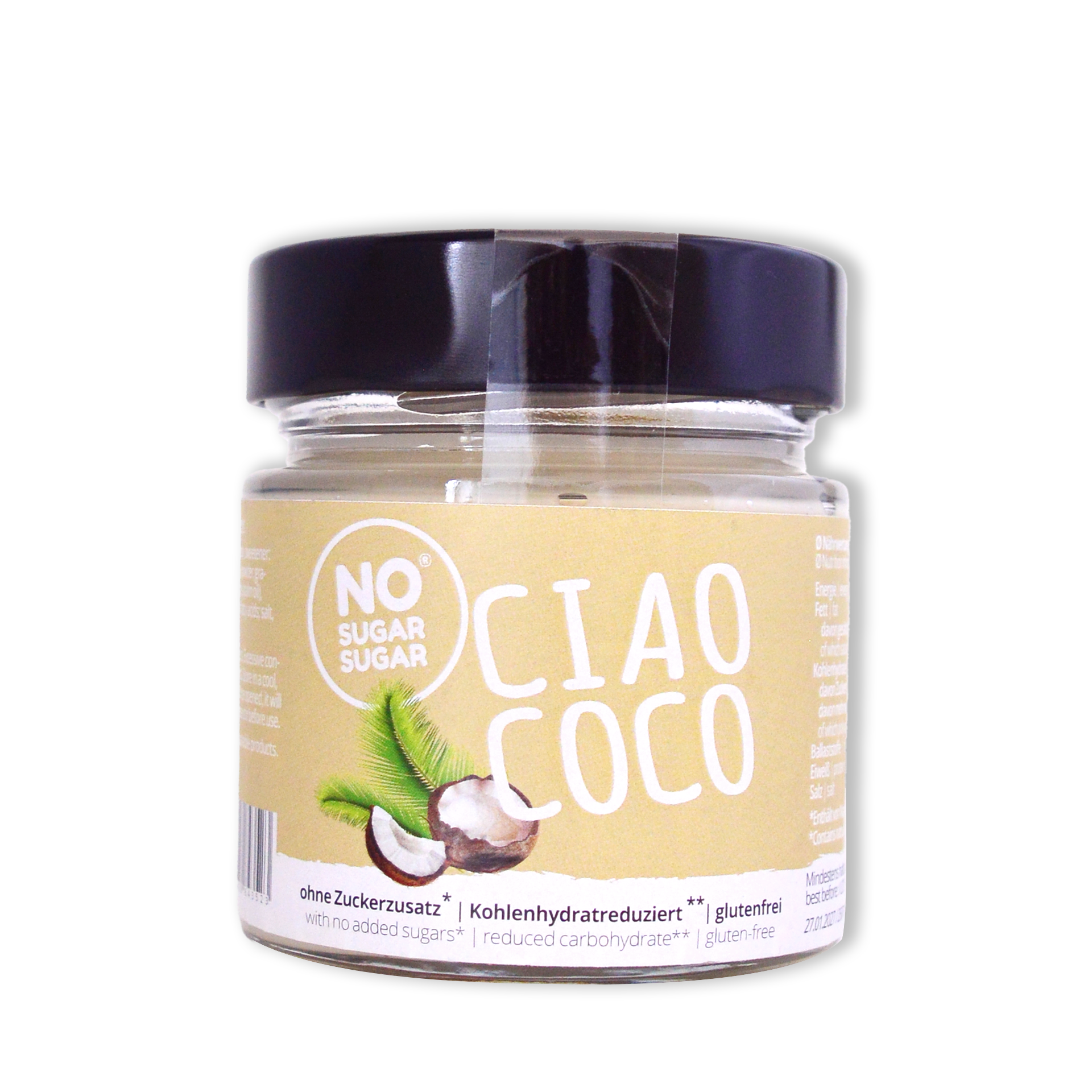 NO SUGAR SUGAR Spread coconut Ciao Coco 200g
