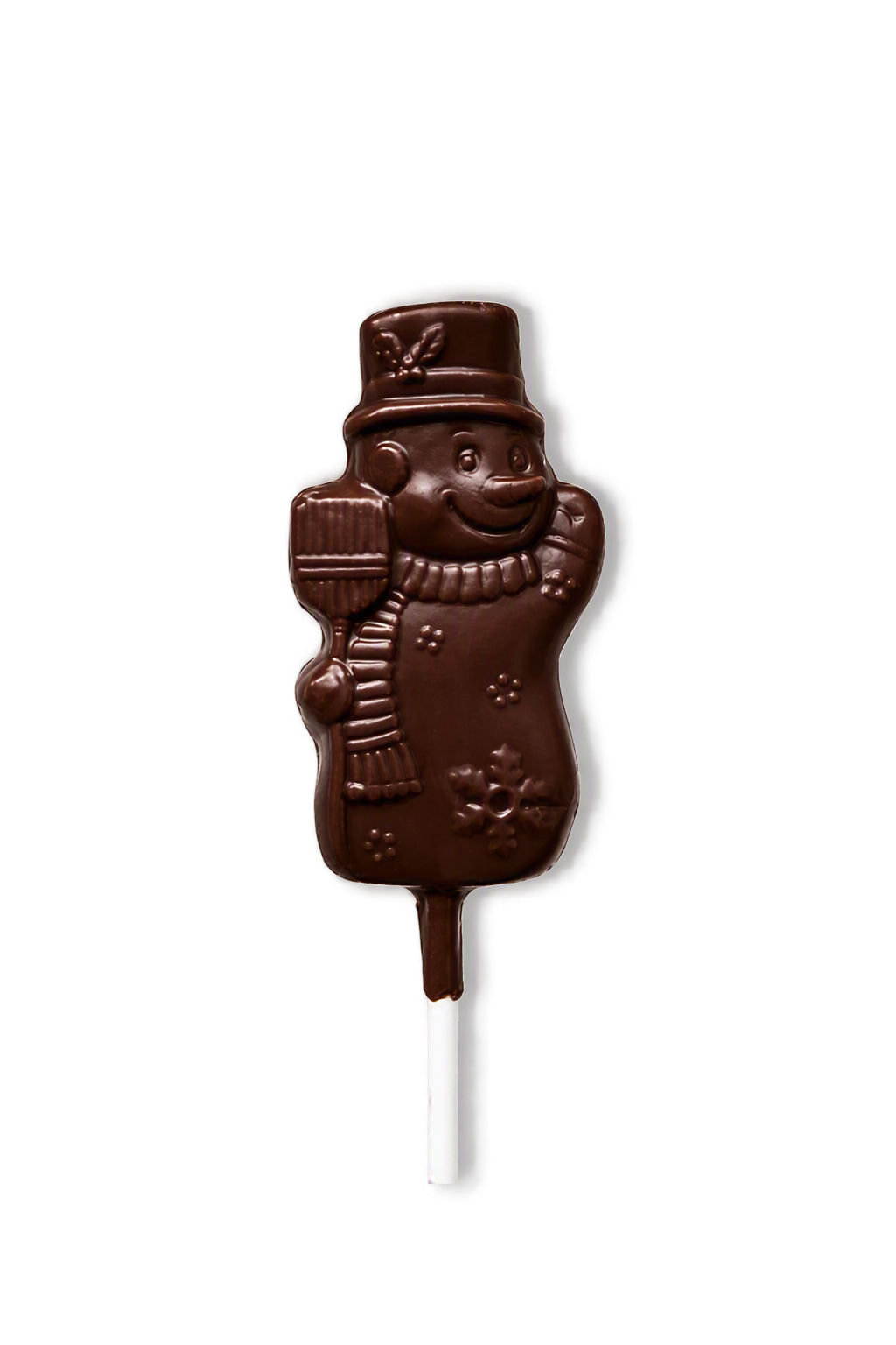 NO SUGAR SUGAR Chocolate Lolly Snowman Dark 10g