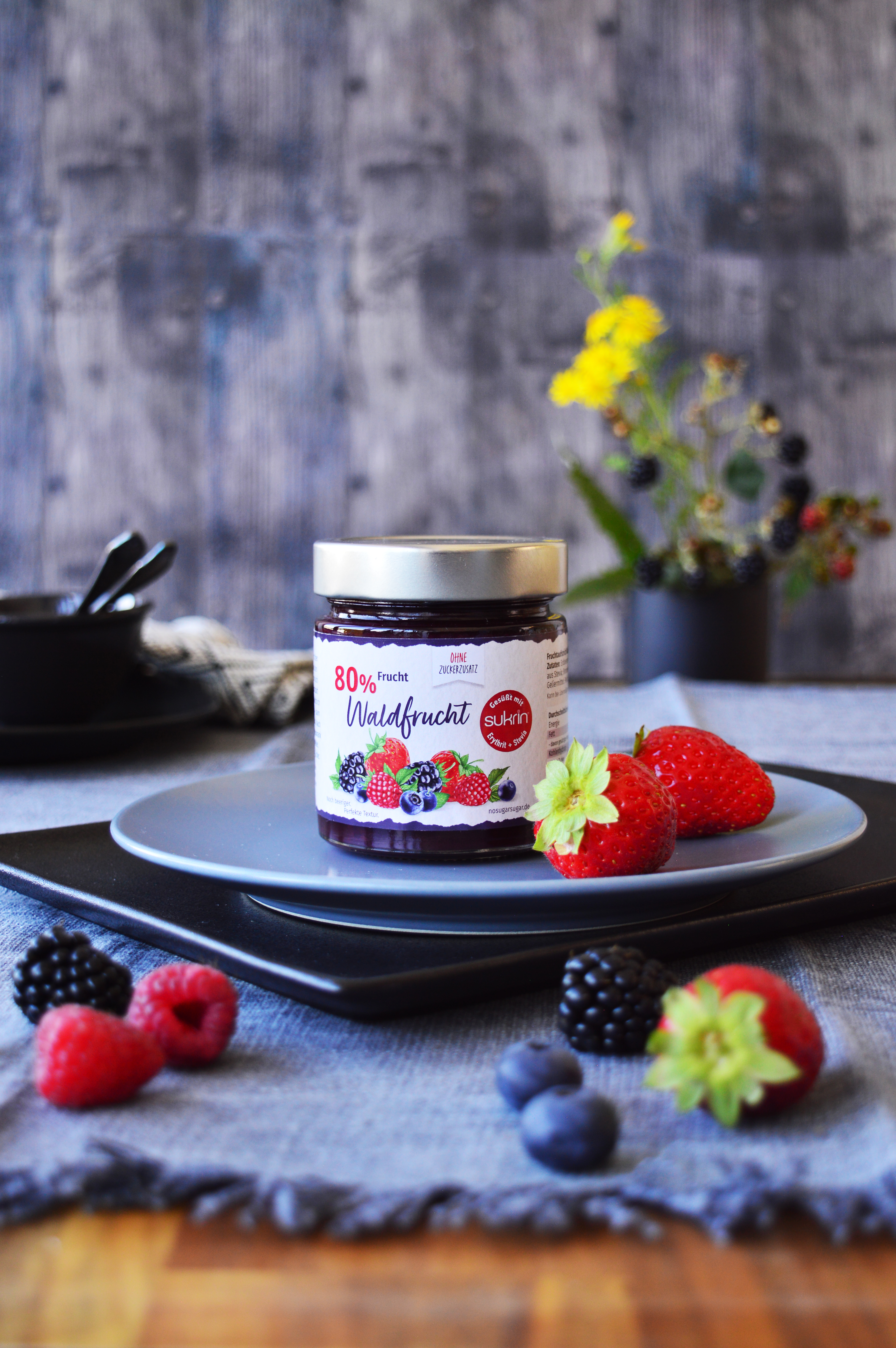 SUKRIN Fruit Spread Forest Fruits 225g
