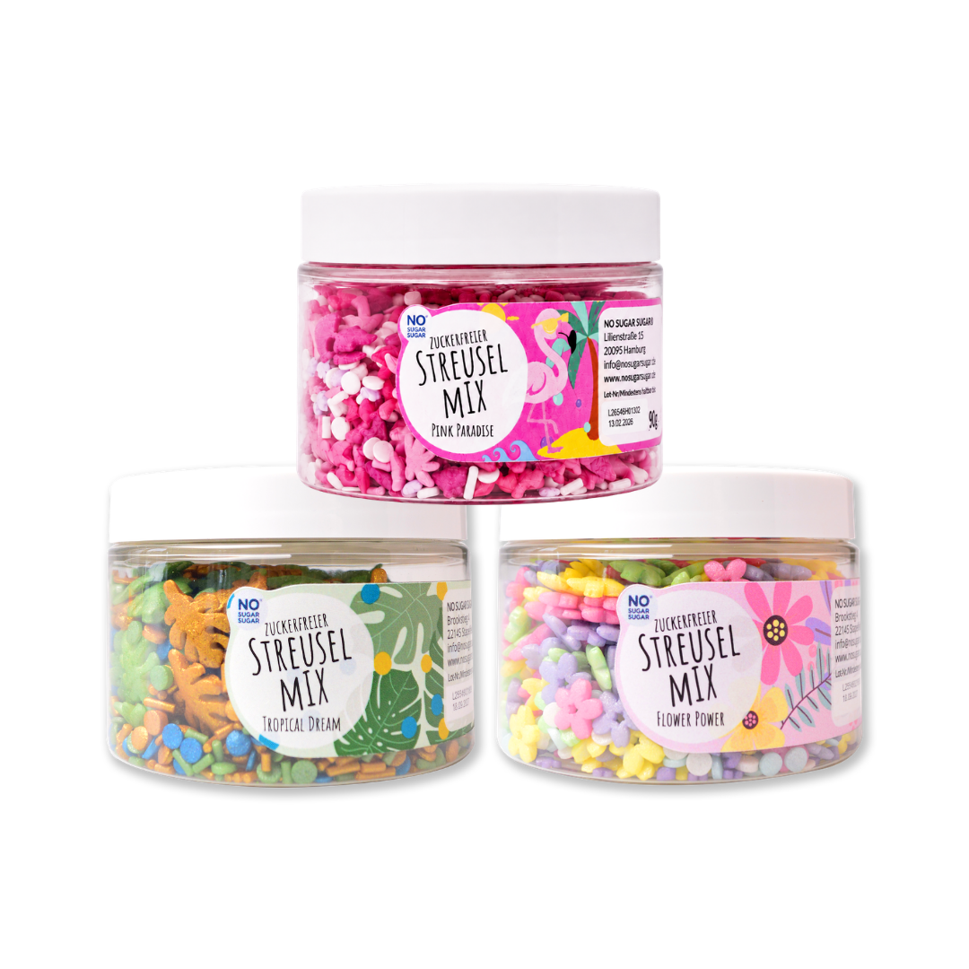 NO SUGAR SUGAR Sprinklemix Flower Power 90g