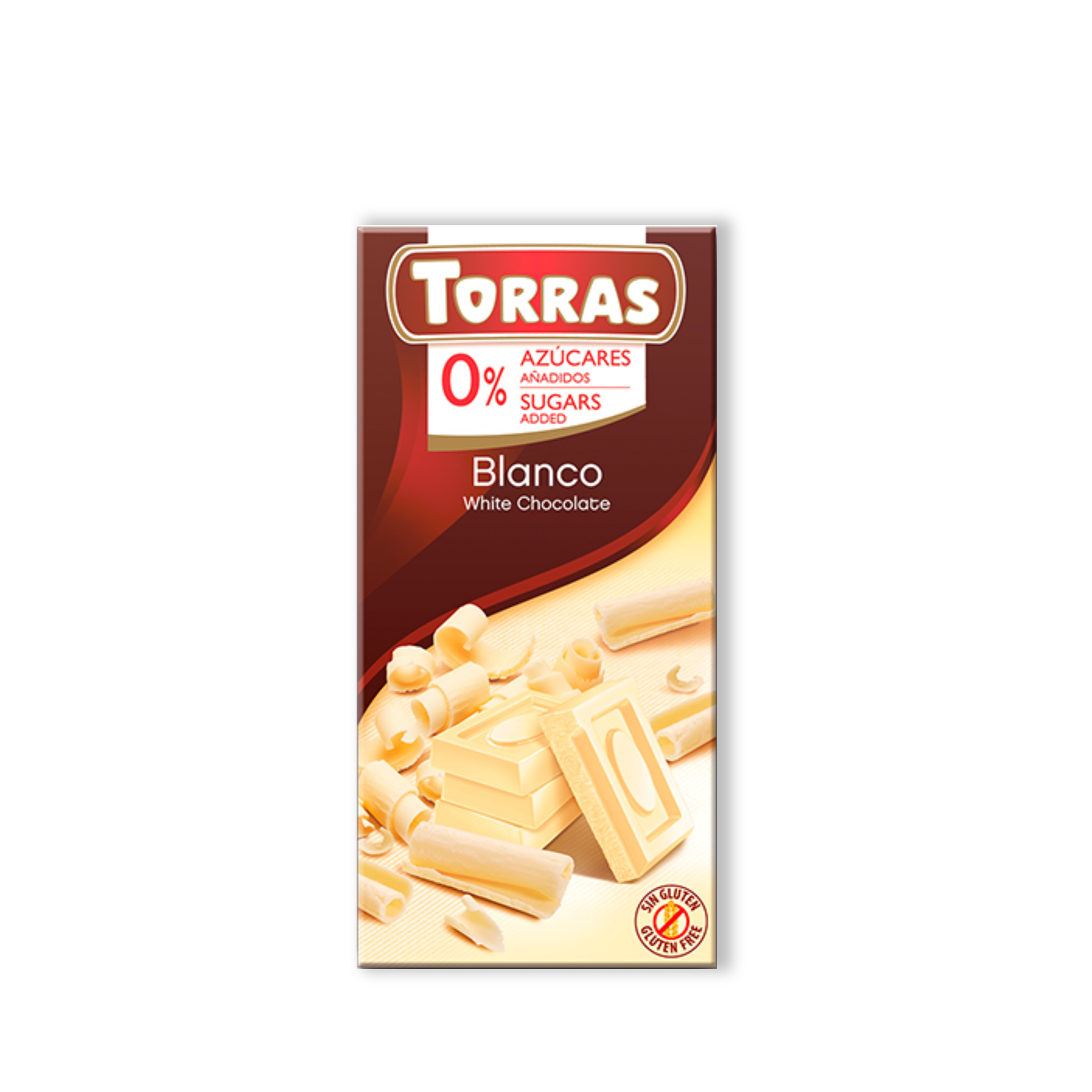 Torras Classic Chocolate White 75g