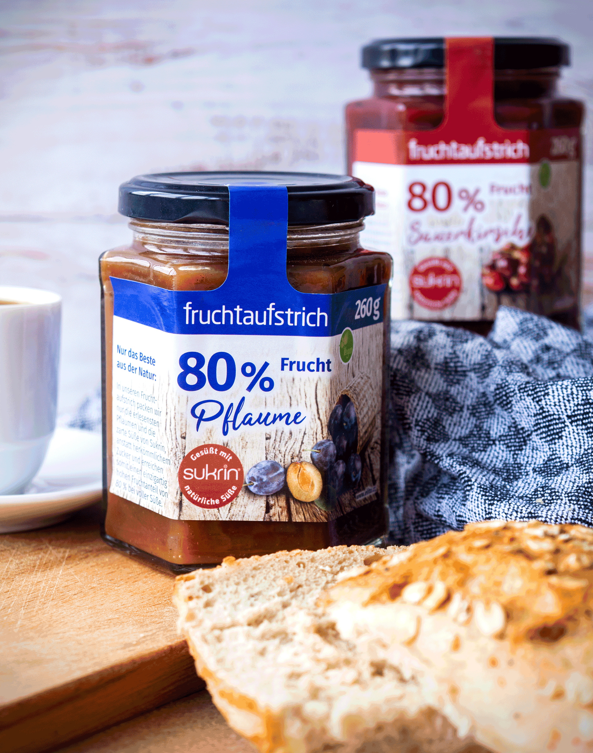 SUKRIN Fruit Spread Plum 260g