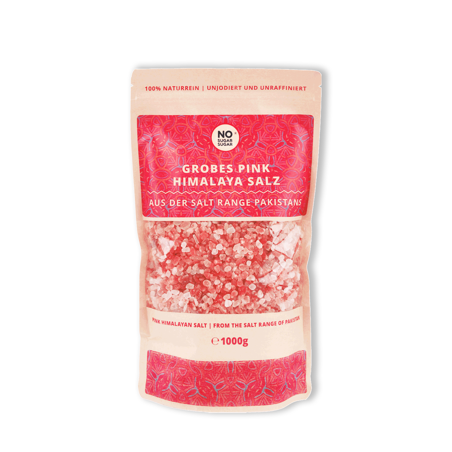 NO SUGAR SUGAR Pink Himalayan Salt coarse 1kg