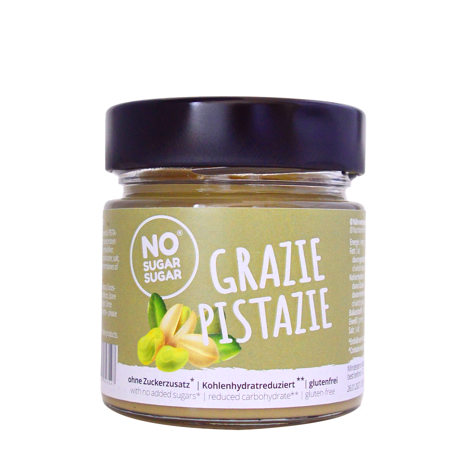 NO SUGAR SUGAR Spread pistachio Grazie Pistazie 200g