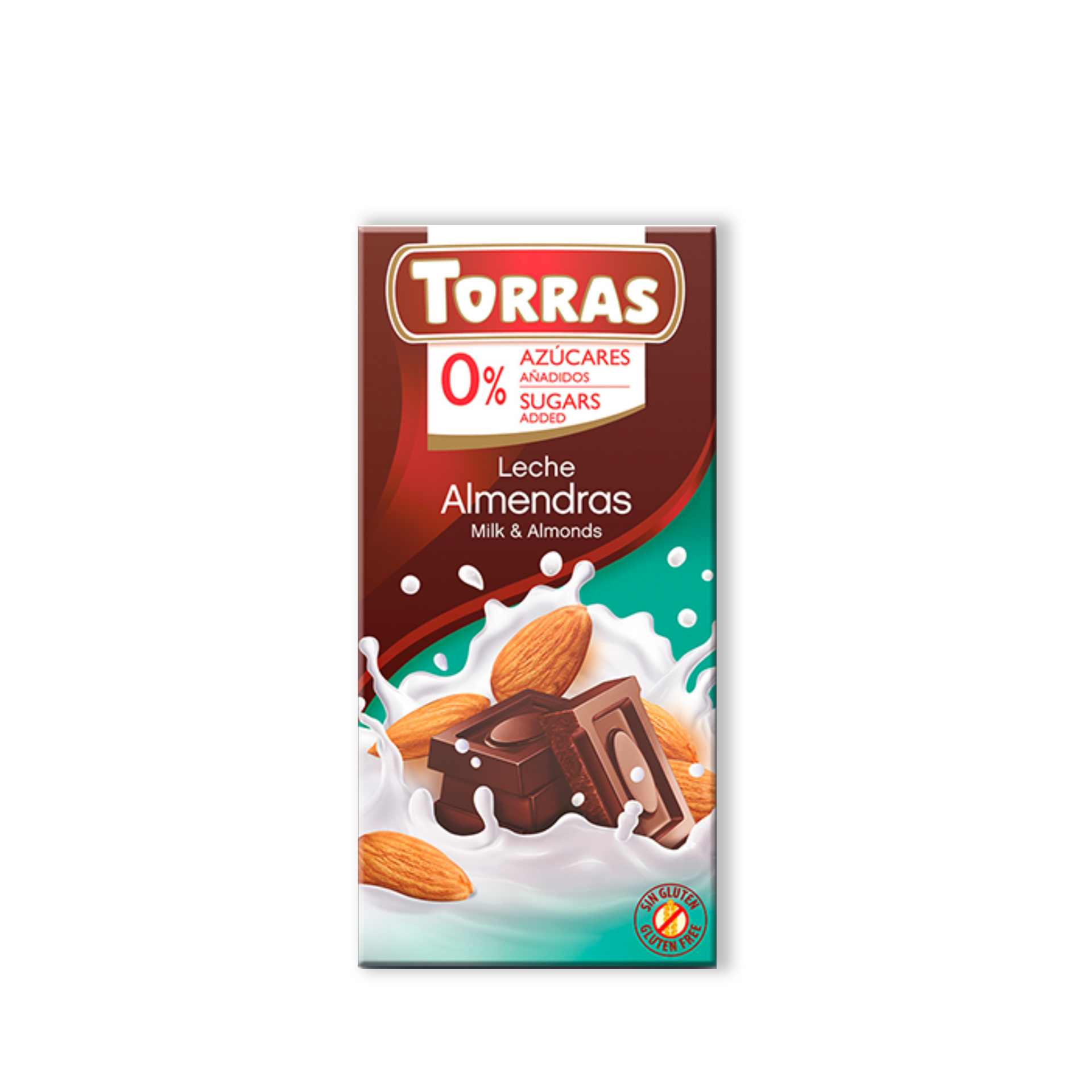 Torras Classic Chocolate Milk with Almonds 75g