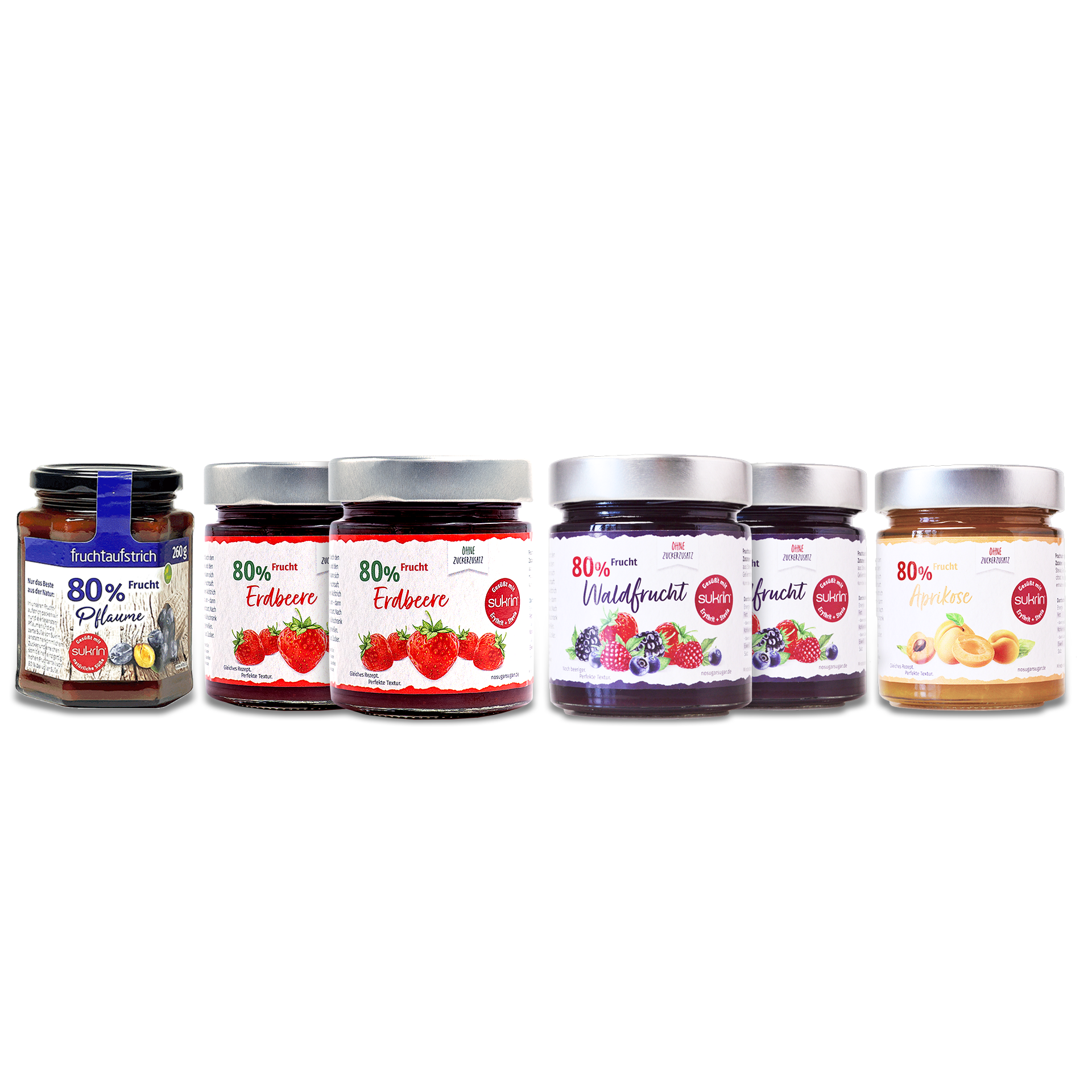SUKRIN Fruit Spread tasting set 6x