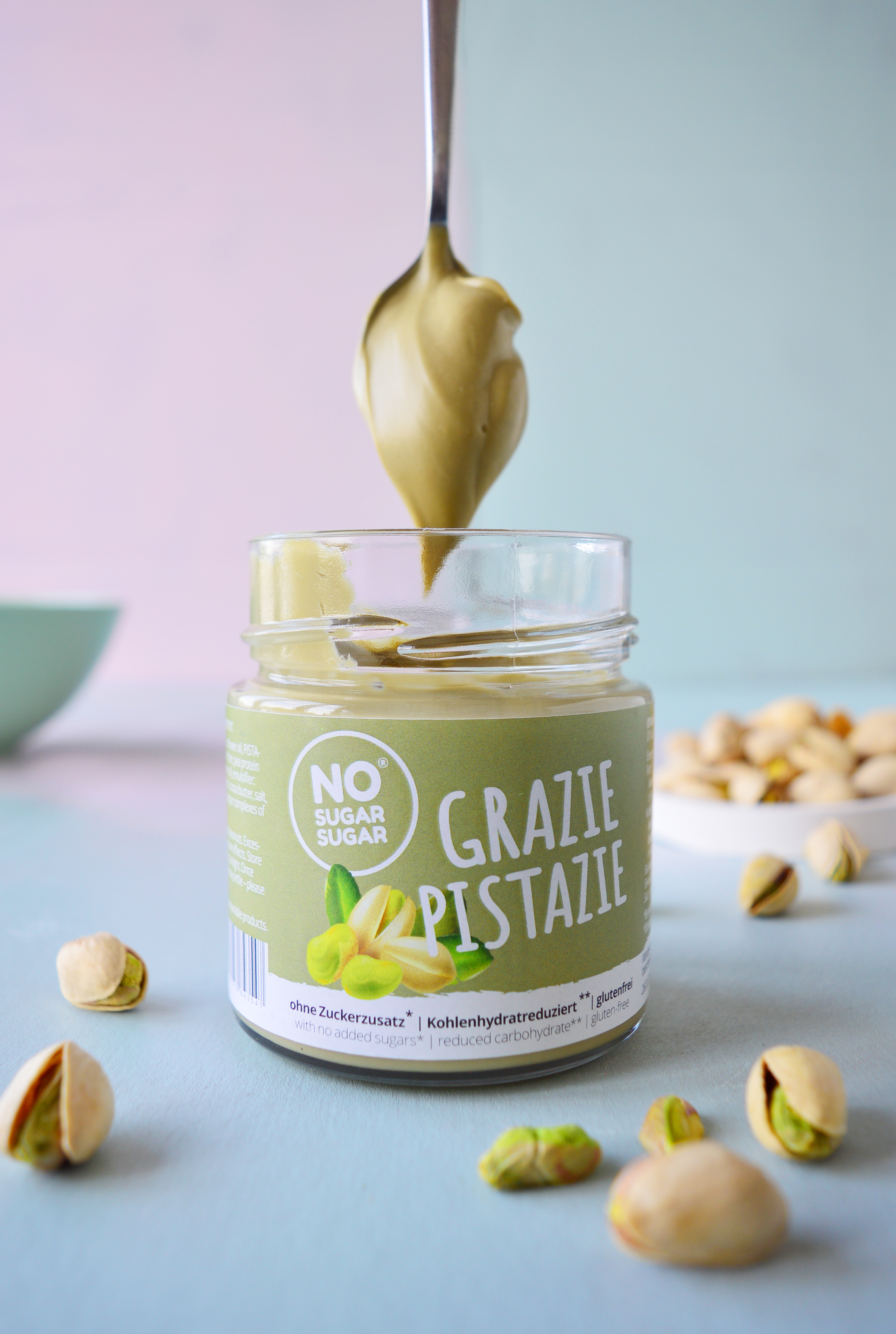 NO SUGAR SUGAR Spread pistachio Grazie Pistazie 200g