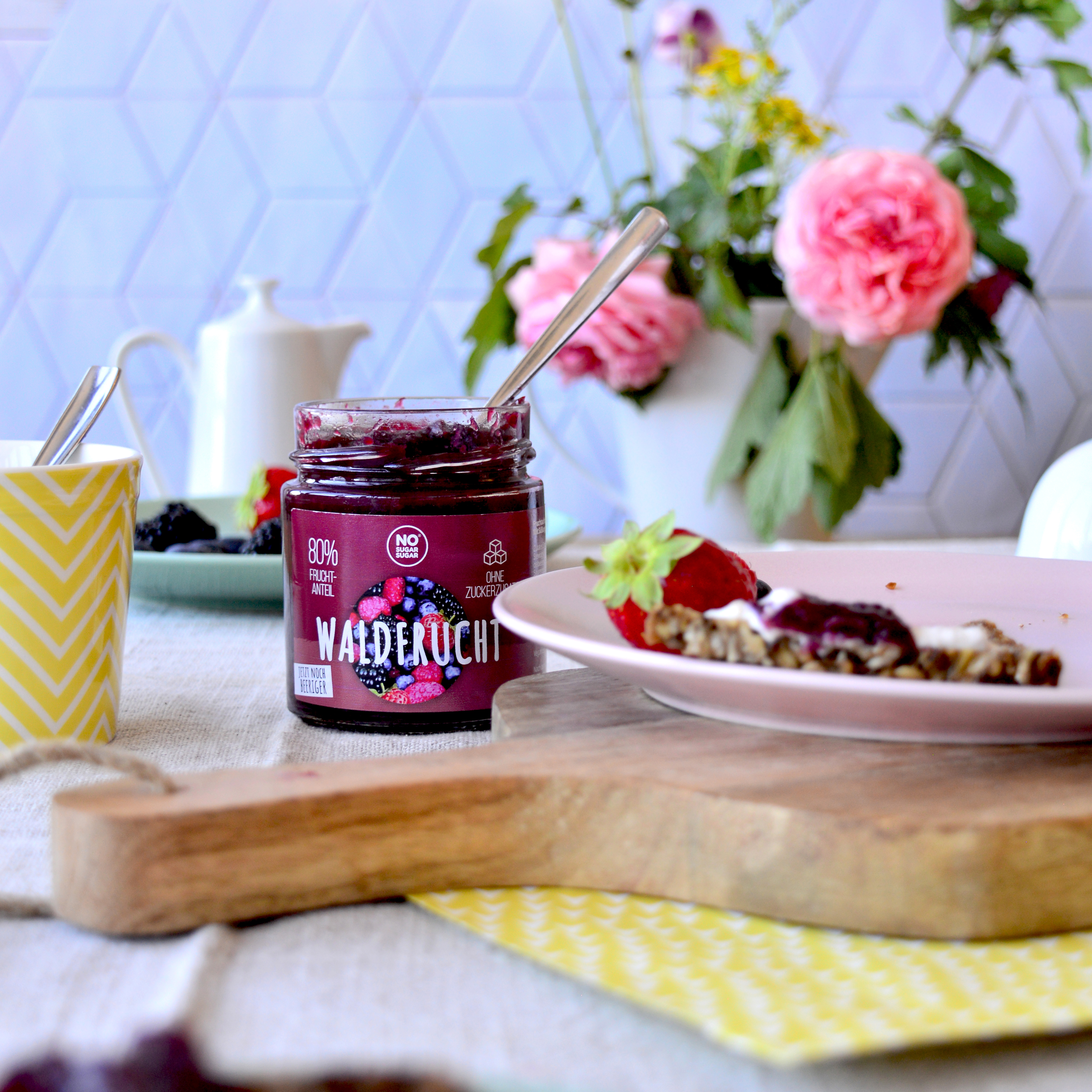 NO SUGAR SUGAR Fruit Spread Forest Fruits 225g