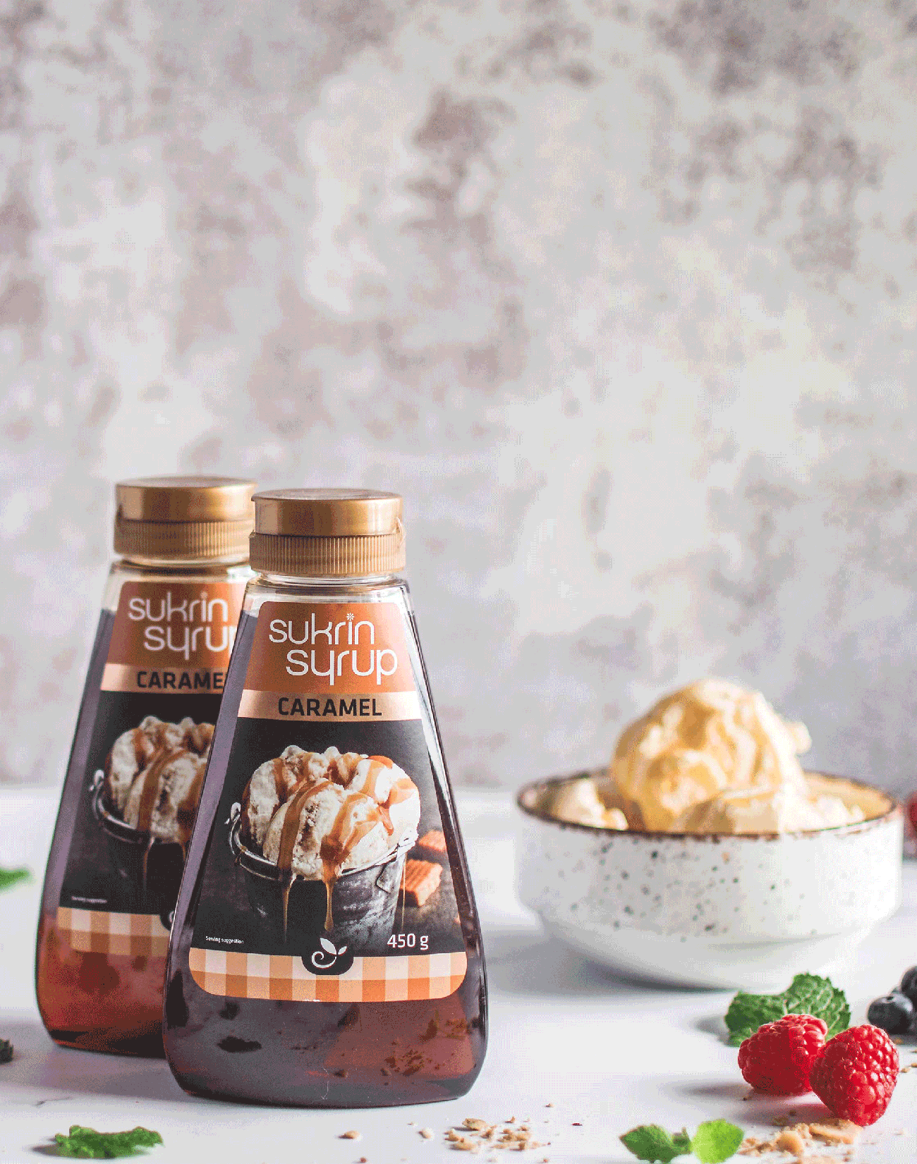 SUKRIN Syrup Caramel 450g